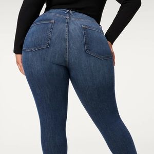 Good American Dark Blue Good Legs Skinny